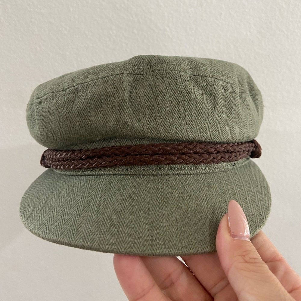 Green Brixton hat, size small 7 (56cm)